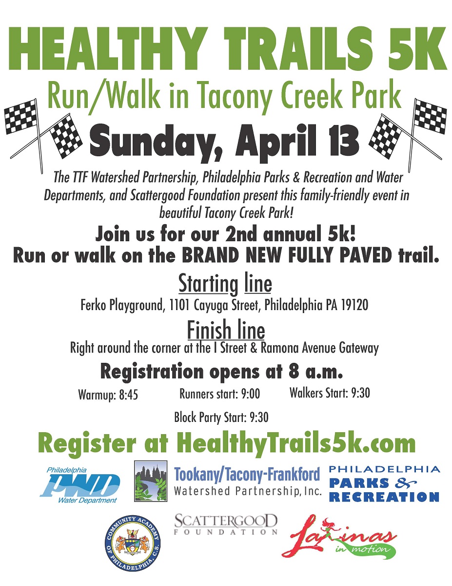 Healthy Trails 5K Flyer